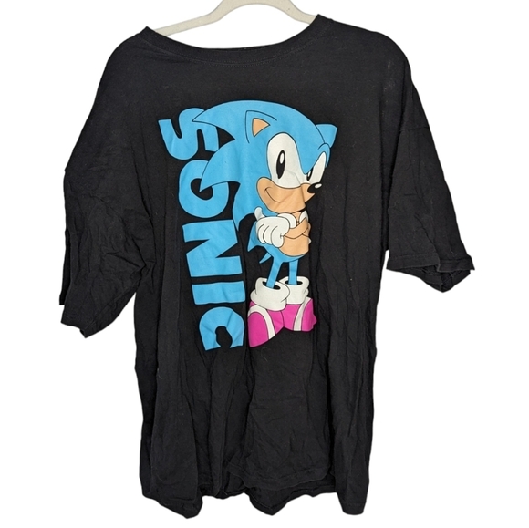 Sonic the Hedgehog Graphic Tshirt Mens XXL - Picture 1 of 2